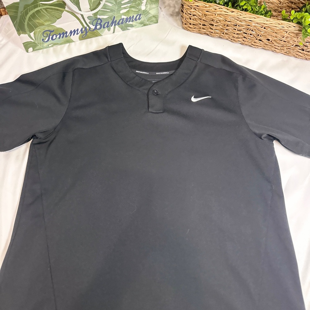 Nike Black Men's Baseball Jersey size L